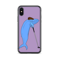 Mini-Golf Whale iPhone Case