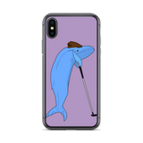 Mini-Golf Whale iPhone Case