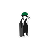 Skateboard Badger Sticker