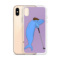 Mini-Golf Whale iPhone Case