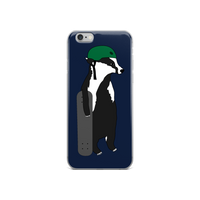 Skateboard Badger iPhone Case