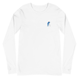 Mini-Golf Whale Unisex Long Sleeve T-Shirt