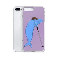 Mini-Golf Whale iPhone Case