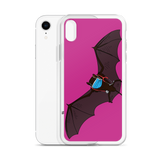 Doctor Bat Hot Pink iPhone Case