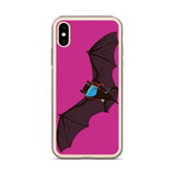 Doctor Bat Hot Pink iPhone Case