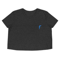 Mini-Golf Whale Cropped T-Shirt