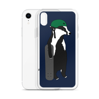 Skateboard Badger iPhone Case