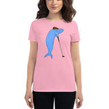 Mini-Golf Whale Women's Short Sleeve T-Shirt