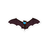 Doctor Bat Sticker