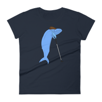 Mini-Golf Whale Women's Short Sleeve T-Shirt