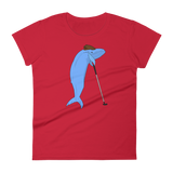 Mini-Golf Whale Women's Short Sleeve T-Shirt