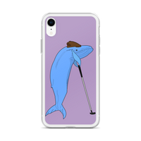 Mini-Golf Whale iPhone Case