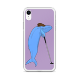 Mini-Golf Whale iPhone Case