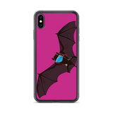 Doctor Bat Hot Pink iPhone Case