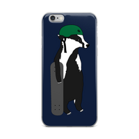 Skateboard Badger iPhone Case