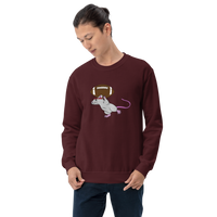 Football Mouse Unisex Crew Neck Sweatshirt