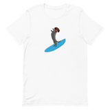 Surfing Wiener Dog Unisex T-Shirt