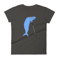 Mini-Golf Whale Women's Short Sleeve T-Shirt