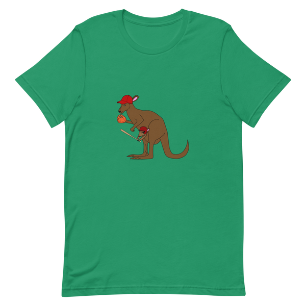 Baseball Kangaroo Unisex T-Shirt