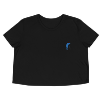 Mini-Golf Whale Cropped T-Shirt