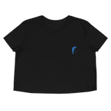 Mini-Golf Whale Cropped T-Shirt