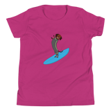 Surfing Wiener Dog Youth T-Shirt