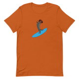 Surfing Wiener Dog Unisex T-Shirt