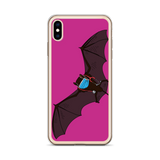 Doctor Bat Hot Pink iPhone Case