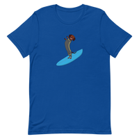 Surfing Wiener Dog Unisex T-Shirt