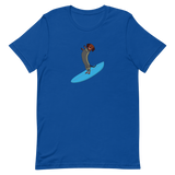 Surfing Wiener Dog Unisex T-Shirt