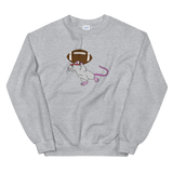 Football Mouse Unisex Crew Neck Sweatshirt