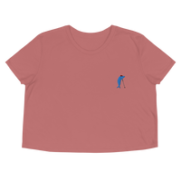 Mini-Golf Whale Cropped T-Shirt