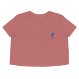 Mini-Golf Whale Cropped T-Shirt