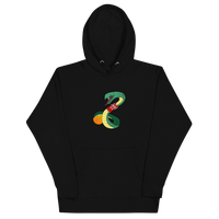 Basketball Snake Premium Women's Hoodie