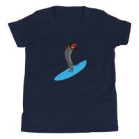 Surfing Wiener Dog Youth T-Shirt