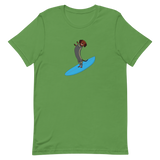 Surfing Wiener Dog Unisex T-Shirt