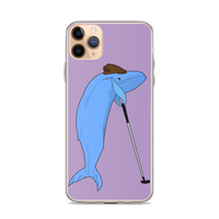 Mini-Golf Whale iPhone Case