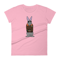 Aviator Bunny Women's Short Sleeve T-Shirt