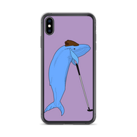 Mini-Golf Whale iPhone Case