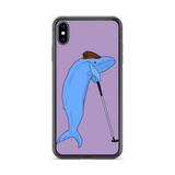 Mini-Golf Whale iPhone Case