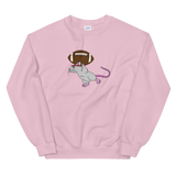 Football Mouse Unisex Crew Neck Sweatshirt