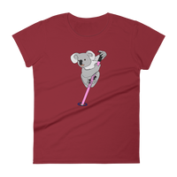 Ringette Koala Women's Short Sleeve T-Shirt