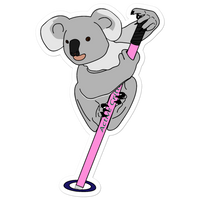 Ringette Koala Sticker