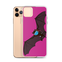 Doctor Bat Hot Pink iPhone Case