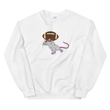 Football Mouse Unisex Crew Neck Sweatshirt