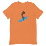 Surfing Wiener Dog Unisex T-Shirt