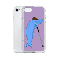 Mini-Golf Whale iPhone Case