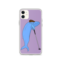 Mini-Golf Whale iPhone Case