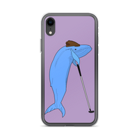 Mini-Golf Whale iPhone Case