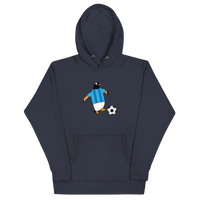 Soccer Penguin Premium Women's Hoodie